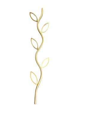 Vita 30" High Antique Brass Decorative Vine Cord Cover